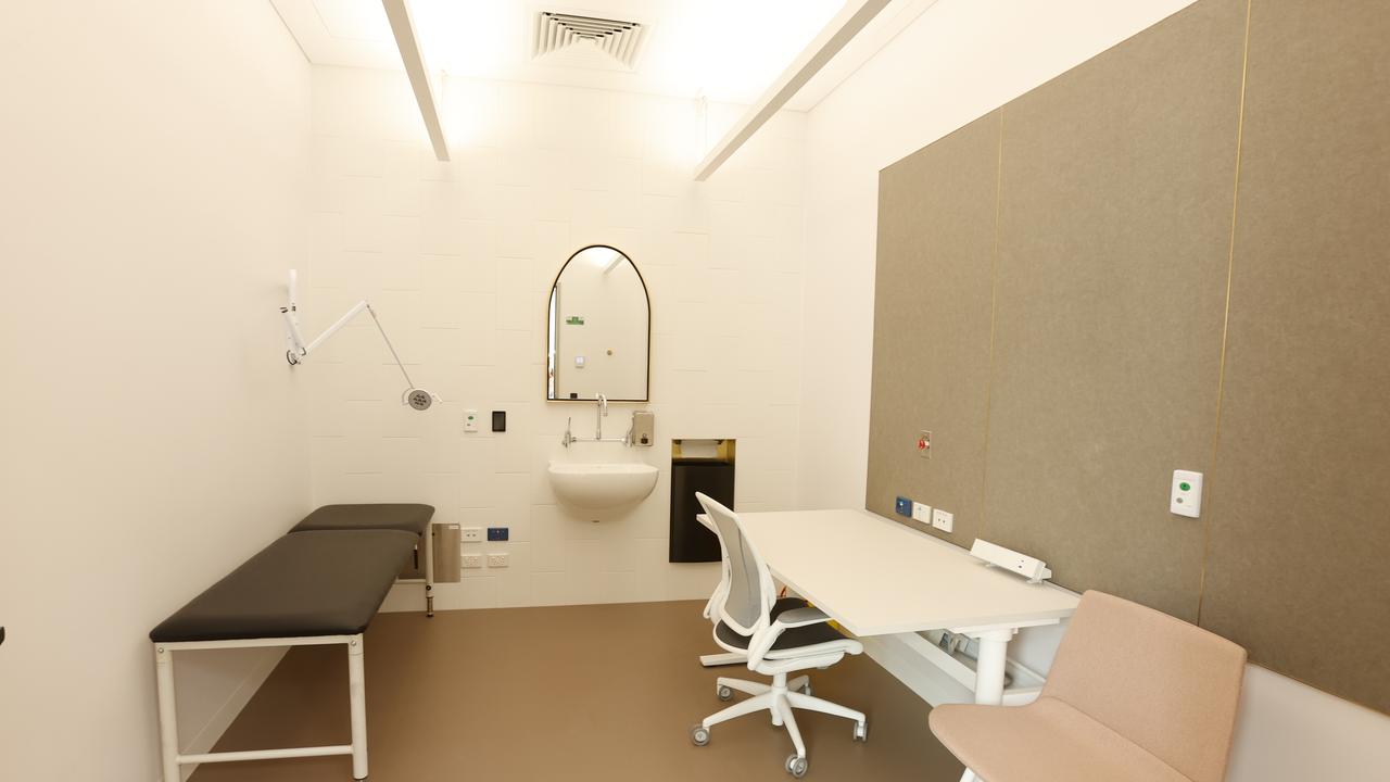 A medical treatment room in the Thomas Dixon Centre’s wellness suite. Picture: Lachie Millard