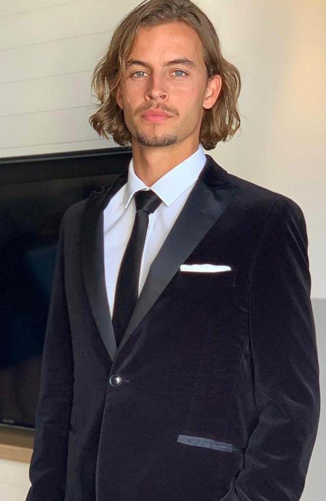 William Lodder in his Logies suit. Picture: Instagram