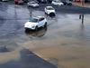 Burst water main on busy intersection causing major delays