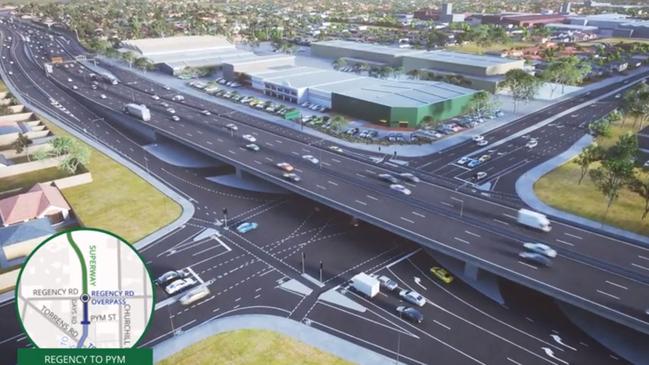 Details on the North-South corridor are expected to be announced at Tuesday’s State Budget. Picture: SA Government