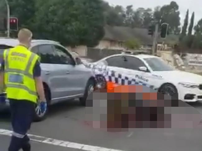 Warning graphic image.  An investigation is underway after a horse was struck by a number of vehicles at Bankstown this afternoon., , About 2.40pm (Monday 14 June 2021), emergency services were called to Stacey Street, near Wattle Street, after reports a car had been hit a horse, injuring its 35-year-old male rider., , He was treated at the scene by paramedics for leg injuries before being taken to Liverpool Hospital in a stable condition., , A short time later, officers from Bankstown Police Area Command were called to Canterbury Road, near Claribel Street, following reports a horse had been hit by a truck., , The horse suffered critical injuries and was humanely euthanized at the scene., , https://www.facebook.com/746210014/videos/10165219429535015/