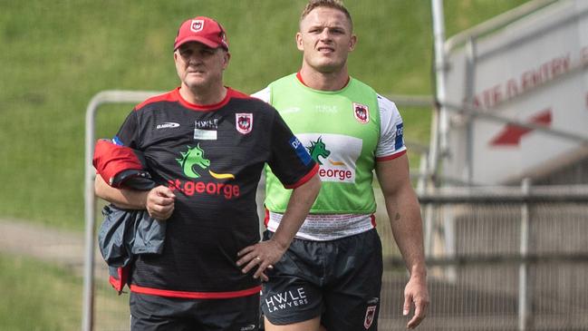 Anthony Griffin won’t have George Burgess in his squad to face the Sharks.