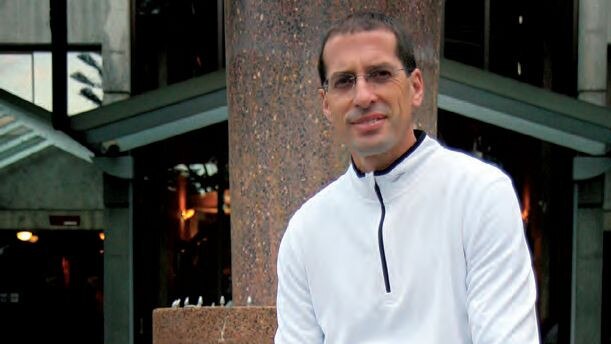 Alfredo Costantino outside the Veneto Club after signing as the new Bulleen Lions coach. He will coach Bentleigh Greens this season in a full-time role.