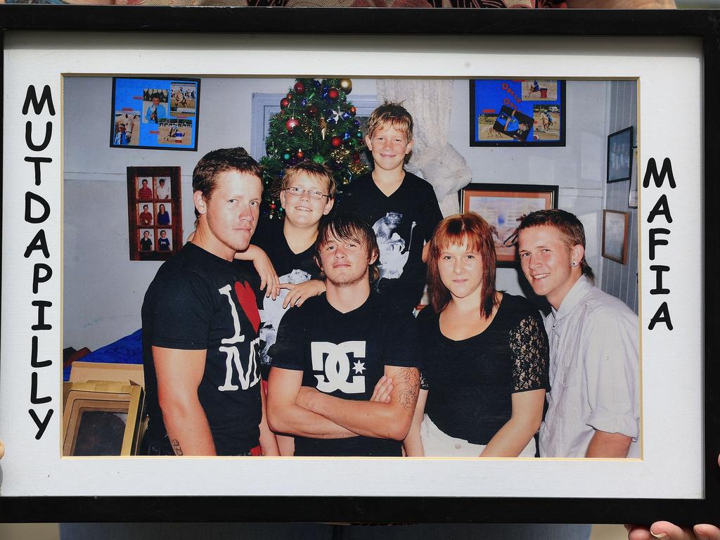 Ms Warnaar shares her last family photo with Corey and Jayden. Picture Adam Head