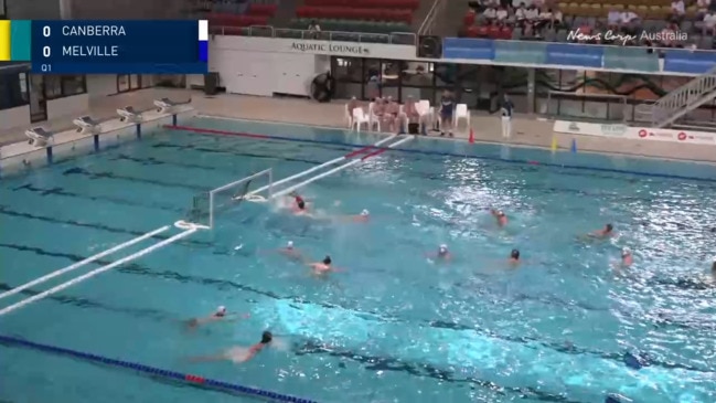 Replay: Water Polo - Australian Youth Championships - Canberra/Honey Badgets v Melville Sharks (18 boys)