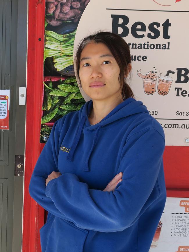 Lings Supermarket co-owner Chloe Reid.