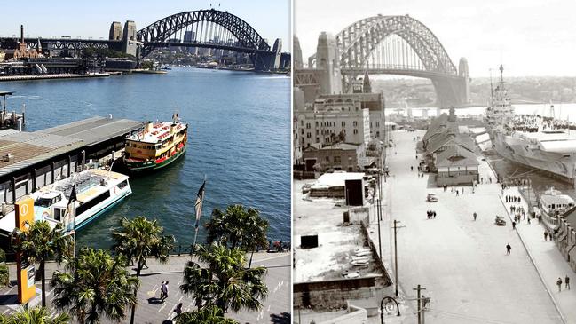 Circulay Quay was built on the back of convict labour to become the city’s thriving tourist hub it is today.