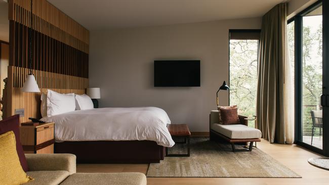 A smart suite at Montage Healdsburg. Picture: Matt Dutile