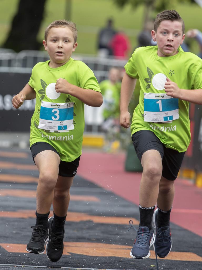 IRONKIDS race at Hobart. Picture: Chris Kidd