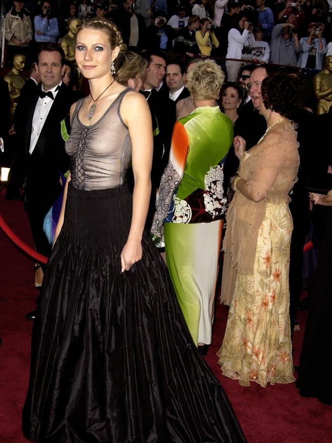 Gwyneth Paltrow in Alexander McQueen.