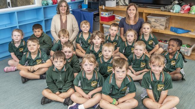 My First Year 2023: Crows Nest State School, Prep Explorer class. Thursday, February 9, 2023. Picture: Nev Madsen.