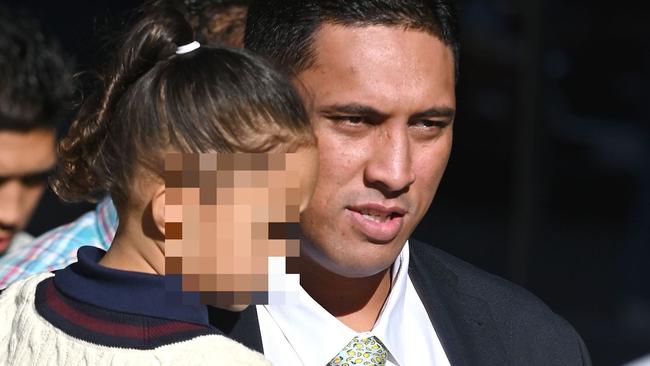 Oshae Jackson Tuiasau, 30, arrives for the third day of his criminal trial, June 4, 2025. Picture: NewsWire/John Gass