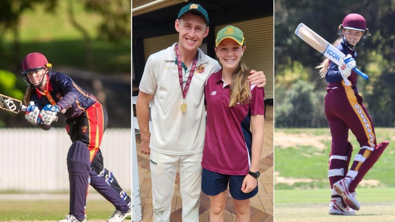 Steve and Grace Collins have spent years travelling the country representing Queensland in cricket.