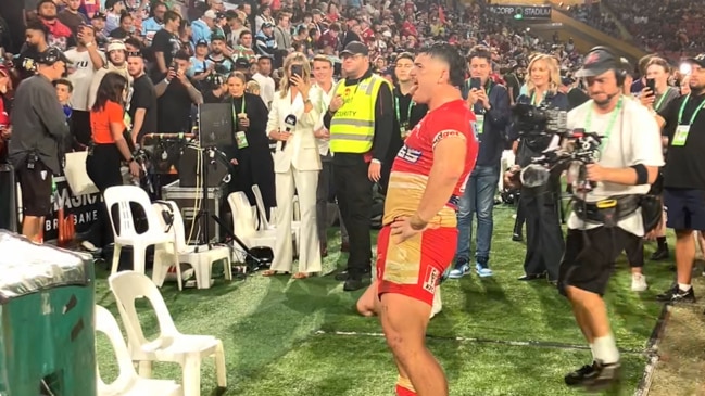 Valynce Te Whare performs haka after debut win