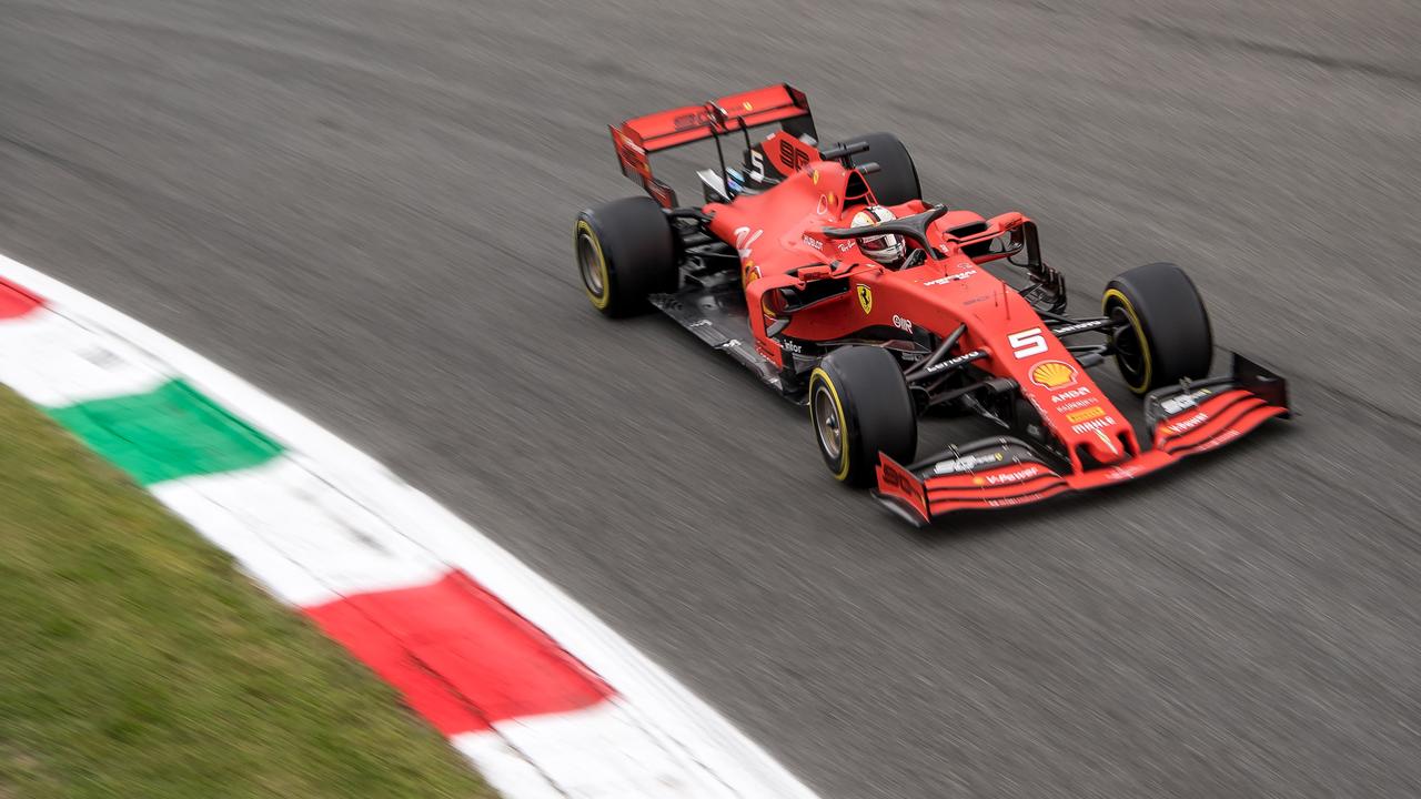 Sebastian Vettel led a tight final practice session at Monza.