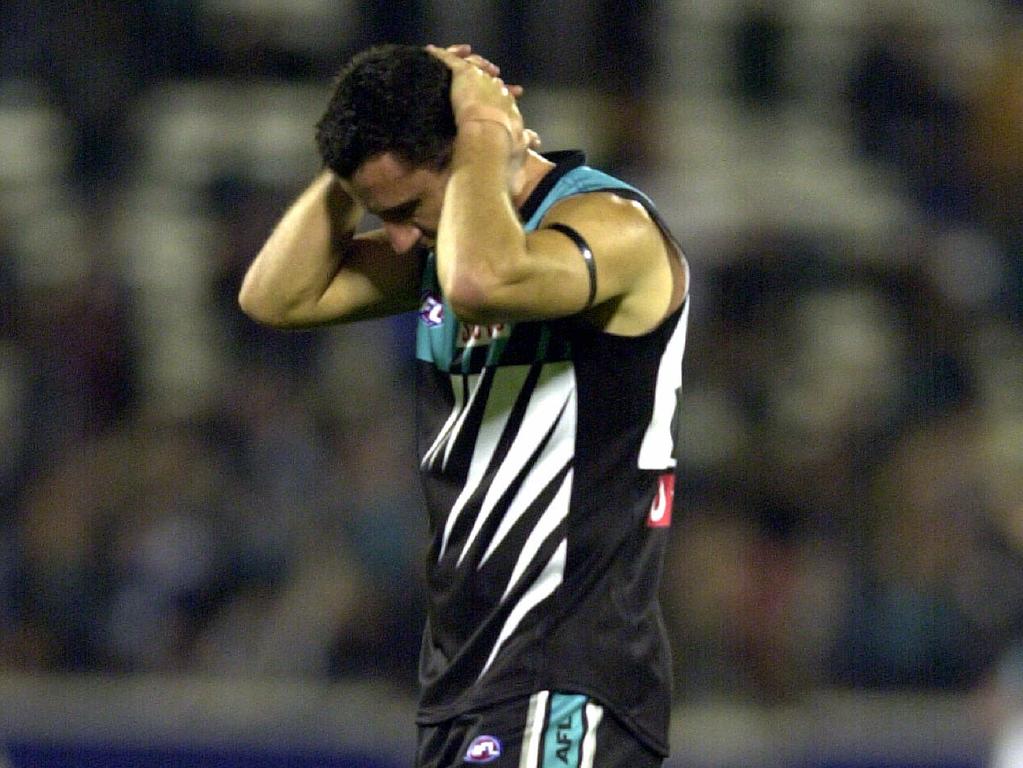 It ended up being a heartbreaking night for Port Adelaide.