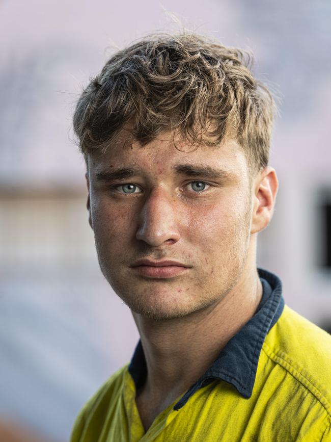 Jayden Summerfield, 19 said that at the height of his offending he preferred to be in detention than at home or on the streets. Picture: Kevin Farmer