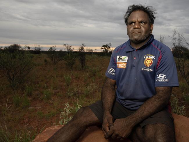 Arlparra elder Esau Nelson. Picture: Liam Mendes