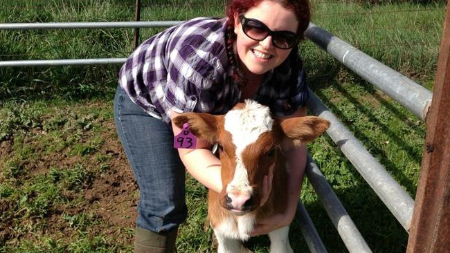 Victorian dairy farmer Jessa Fleming.