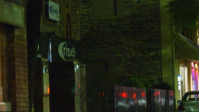 Rise Nightclub, Light Square, Adelaide. Closed.