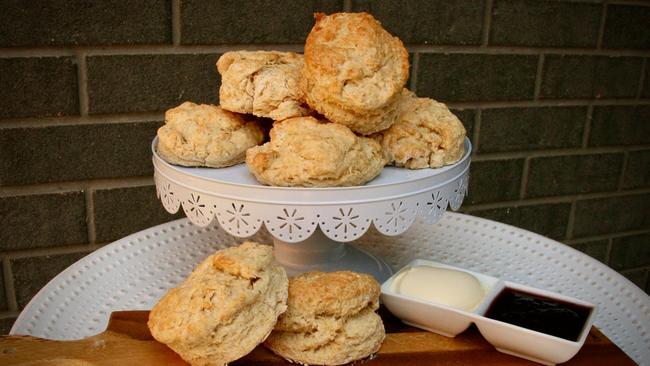 Mouth-watering scones on offer at The Ole' Dairy.