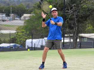 Gympie Tennis tournament - Peter Webb. Picture: Troy Jegers