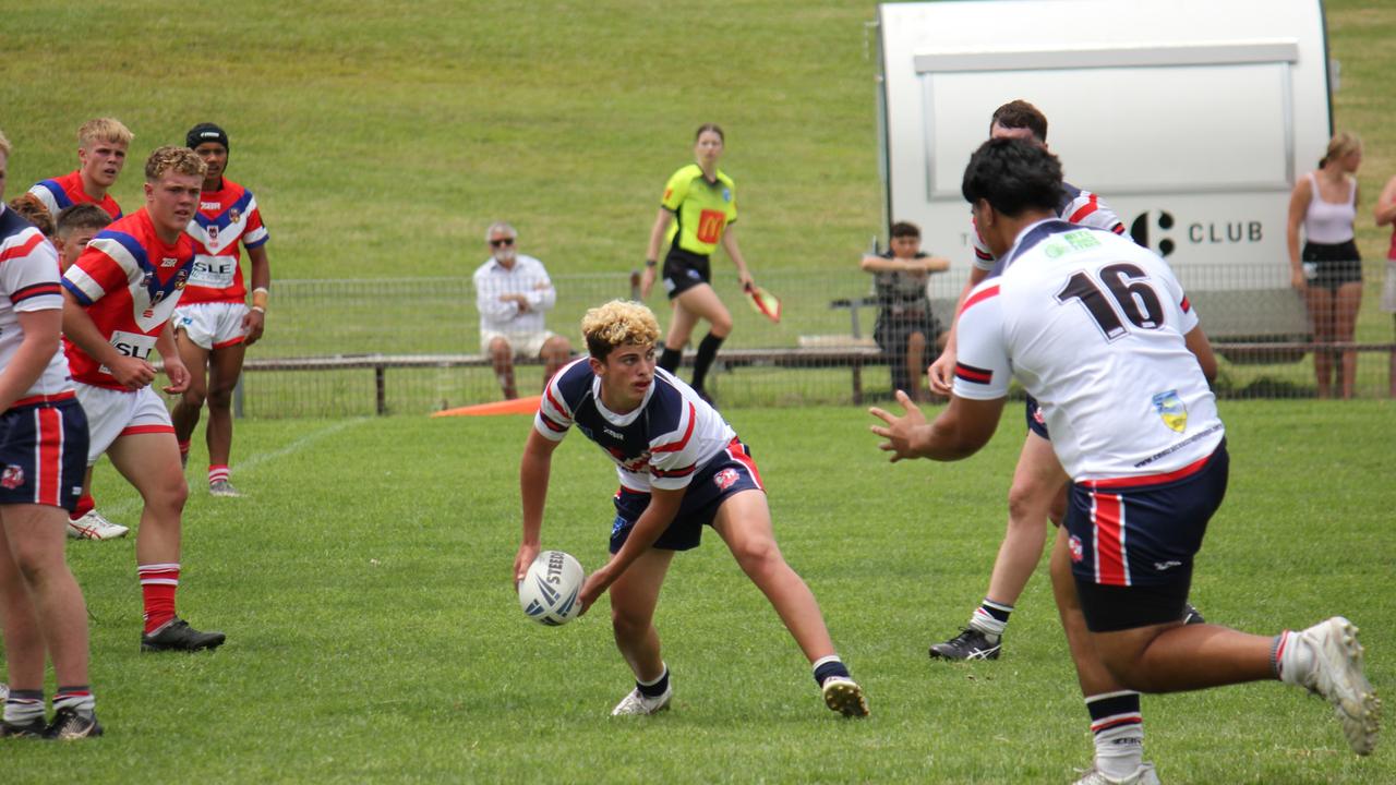 Kalen Cashin of the Central Coast Roosters Andrew Johns Cup team. Picture: Kevin Merrigan