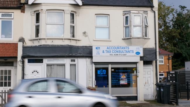 Accountants offices in Hounslow, England, the registered office of Sukh Energy Limited.