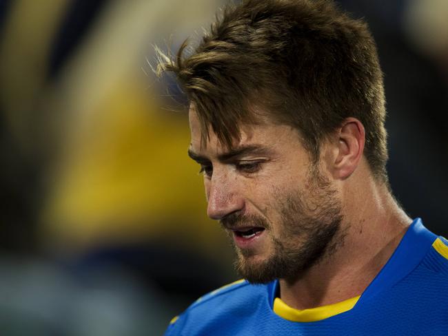 Kieran Foran has asked for a release from the Eels. Picture: Jenny Evans