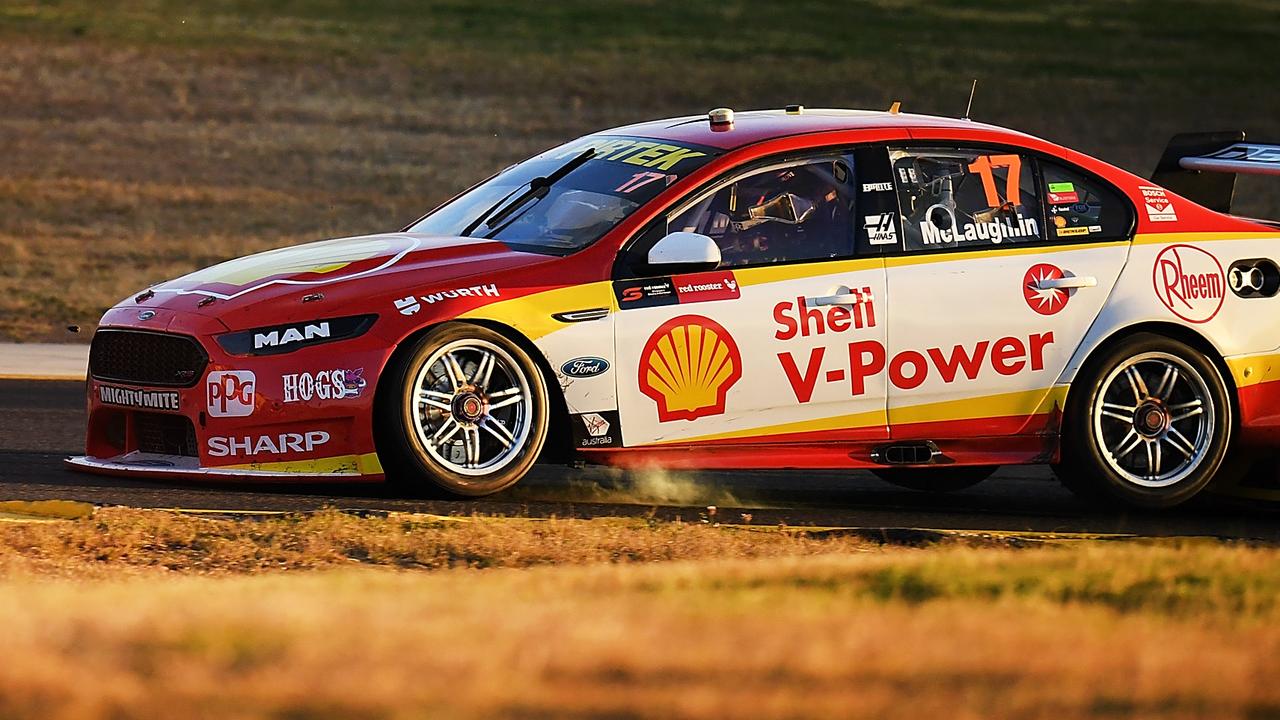 Scott McLaughlin took his 11th pole position of 2018 in qualifying for the Sydney SuperNight 300.