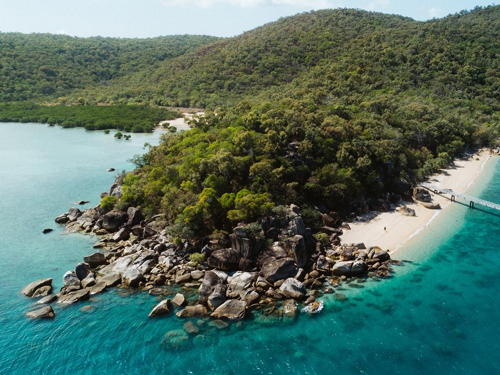 A Qantas customer redeemed his points on a luxurious stay at Queensland’s Orpheus Island.