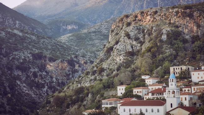 Dhërmi’s Old Town. Picture: Jenny Zarins