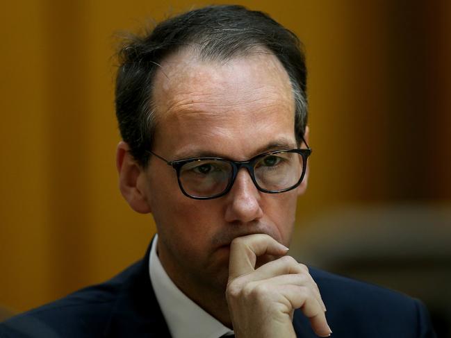 ASIC boss James Shipton said the findings were ‘a sad indictment on the financial services industry’. Picture: Kym Smith