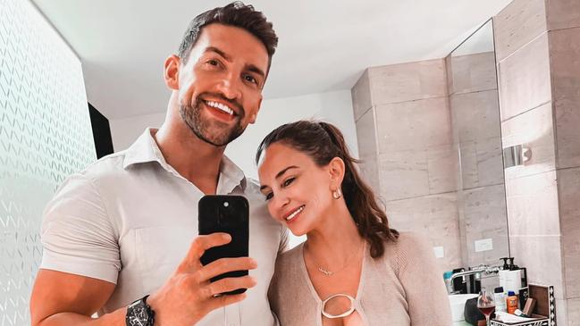 Alexandra Jakob and partner Michael Burn.