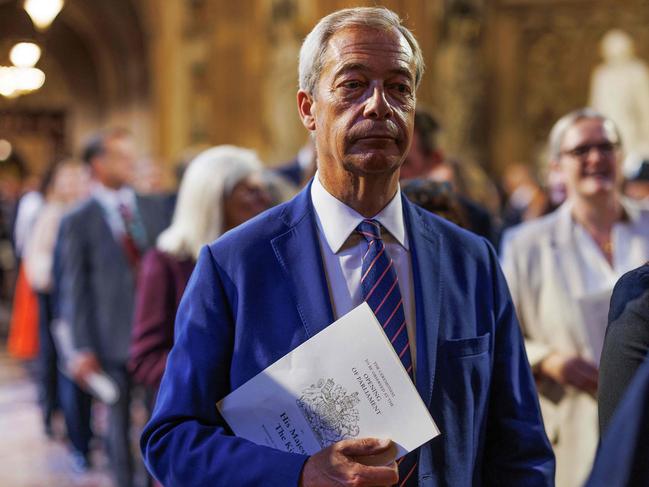 Reform UK leader Nigel Farage has denied fudging his party’s membership figures. Picture: AFP