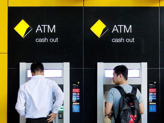 13/02/2016: Generic picture of Commonwealth Bank branch, Sydney. Hollie Adams/The Australian