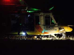 RACQ CQ Rescue helicopter 