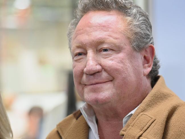 27/01/21. Andrew Forrest and wife Nicola will be touring the RM Williams manufacturing floor in Salisbury. It's the first time since they bought the business.  Andrew ForrestPicture: Keryn Stevens