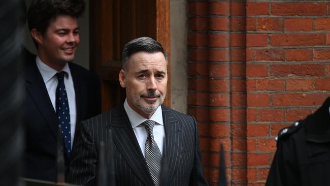 Elton John’s husband David Furnish attends the Royal Courts of Justice. Picture: Getty Images.