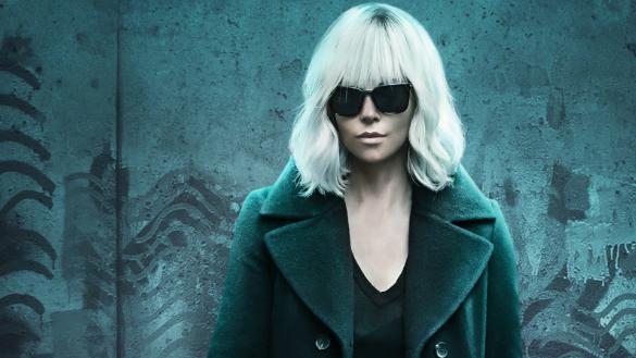 atomic blonde Charlize theron for on deamdn highlights