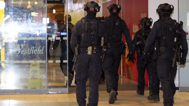 Westfield Marion was locked down in June. Picture: Brett Hartwig