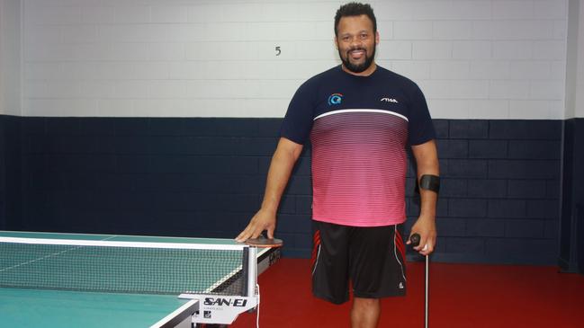 Cairns resident Daryl Sterling played for the US national para table tennis team before her moved to Cairns. Picture: Alison Paterson