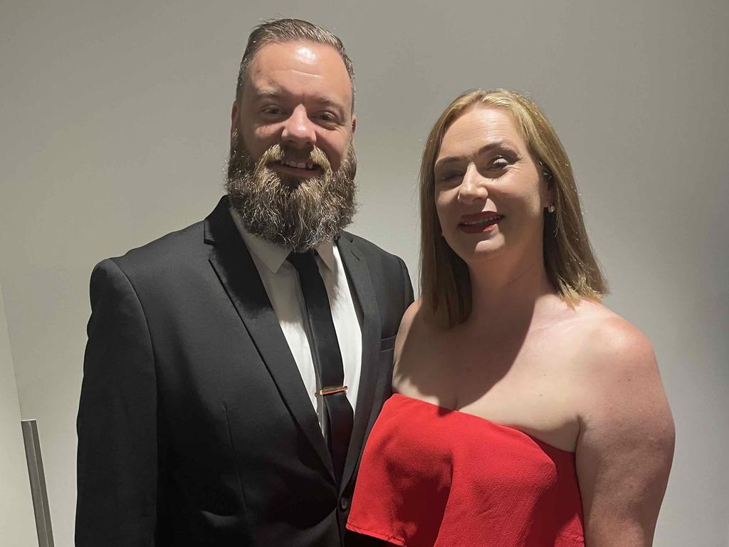 Daniel and Louise Smith at the Fraser Coast Business and Tourism Awards 2023.