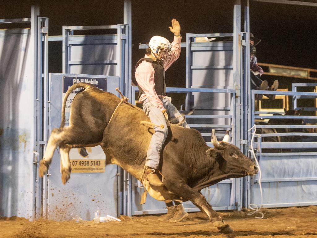 Fletcher Murphy at Gargett Rodeo Saturday 3 June 2023 Picture: Michaela Harlow