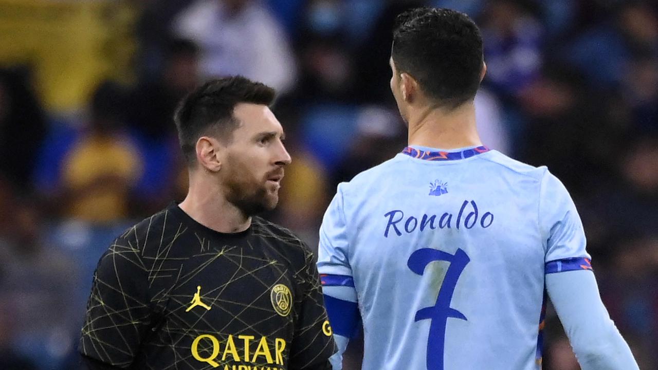 soccer player ronaldo and messi