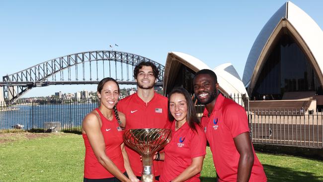 Team USA will look to defend its United Cup title when the event begins in Perth and Sydney later this year. Picture: Matt King/Getty Images for Tennis Australia