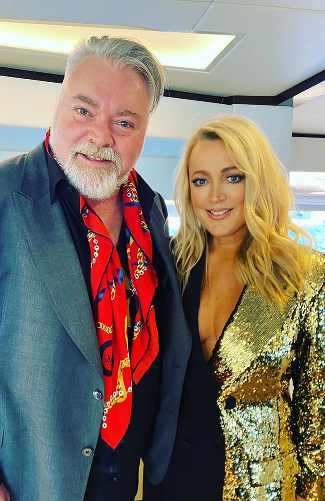 KIIS 106.5 FM hosts Kyle Sandilands and Jackie O. Picture: Instagram