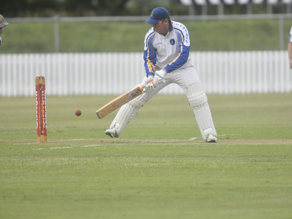 Action in NCCC Premier League between Harwood and Sawtell at Harwood Oval. Photos: Adam Hourigan