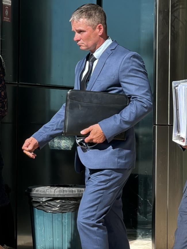 Merrick Wade Ubank pleaded guilty at a Southport District Court to possessing more than 500g of a dangerous drug after he was caught transporting 143kgs of cannabis in a truck that was intercepted on the Gold Coast. Picture: Amaani Siddeek