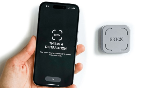 When your phone is Bricked, it’ll prevent you from accessing the apps you’ve chosen to lock, popping up with a message that says “This is a distraction!” when you try to open, say, Instagram or TikTok. Image: Brick